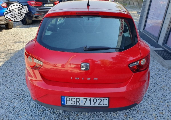 Seat Ibiza cena 18900 przebieg: 153000, rok produkcji 2012 z Żywiec małe 352